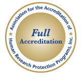 AAHRP accreditation seal