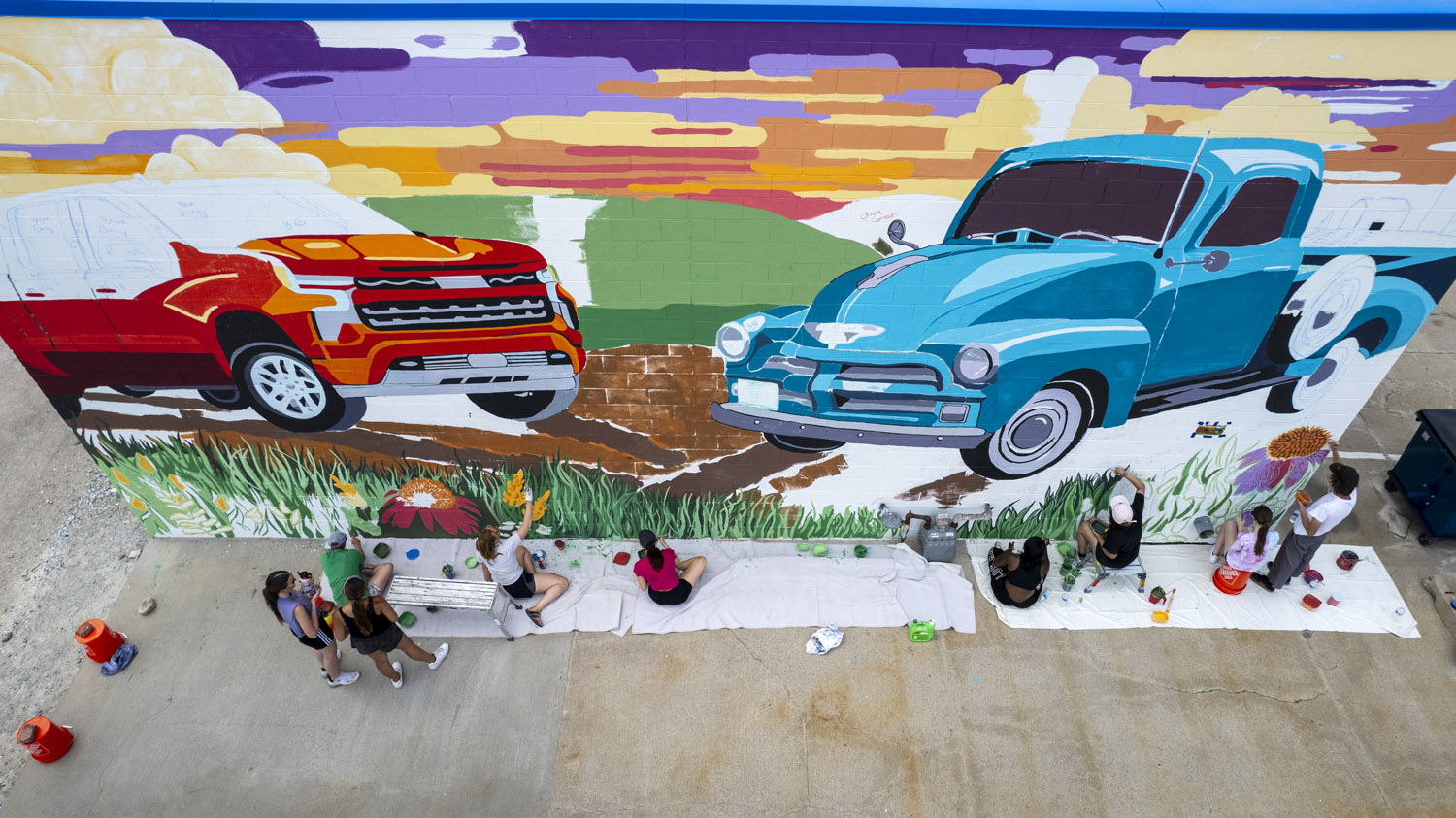 Beautifying communities through street art