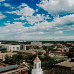 An aerial view of the University of Nebraska-Lincoln campus