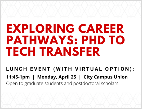 Event promotion for Exploring Career Pathways
