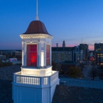 Love Library cupola