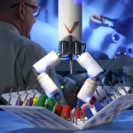 Shane Farritor operating surgical robot