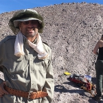 Matt Joeckel at Utah's Cedar Mountain Formation