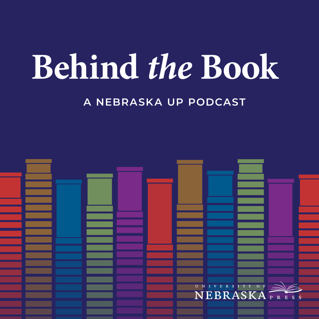 "Behind the Book" podcast logo