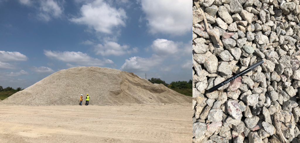 recycled concrete aggregate