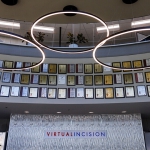 patent display at Virtual Incision headquarters