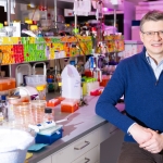 Oleh Khalimonchuk in his lab