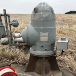 irrigation well head